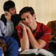Andy (Michael Carbonaro) daydreams about his teacher